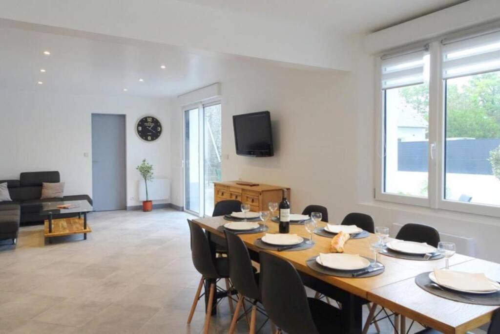 Maison de 2 à 8 personnes 5 chambres Portbail Esterno foto